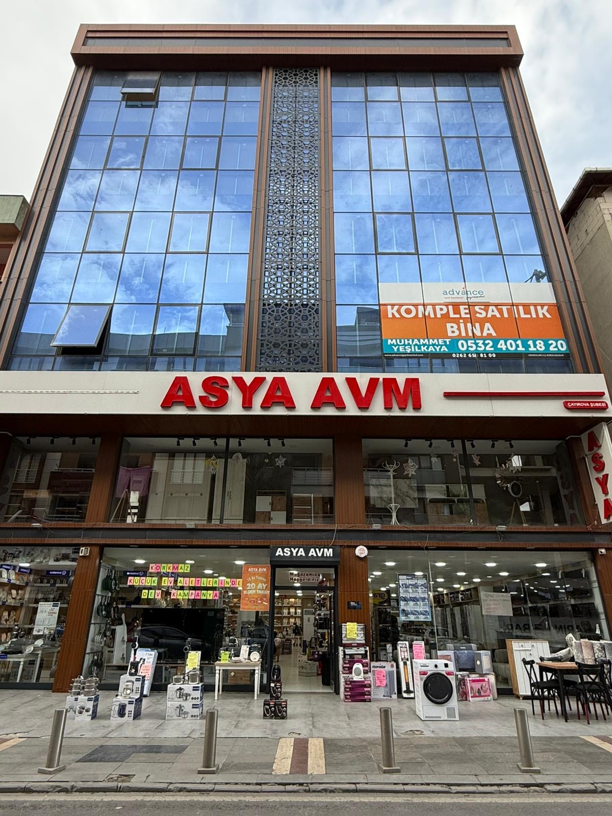 Asya AVM bina cephesi