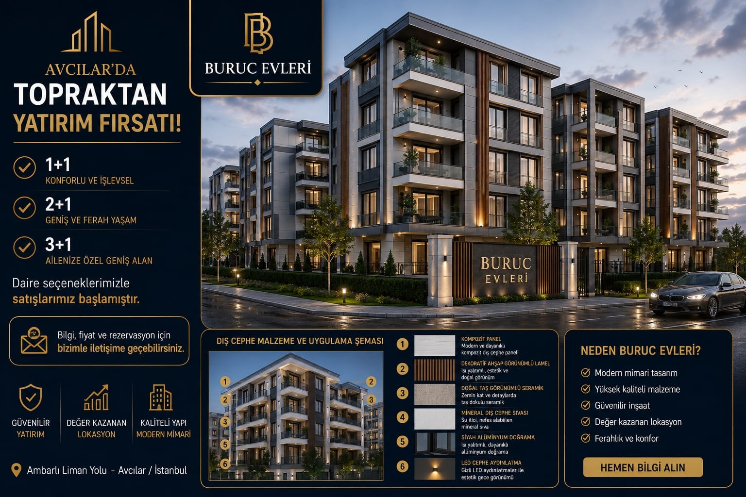 Lüks apartman kompleksi